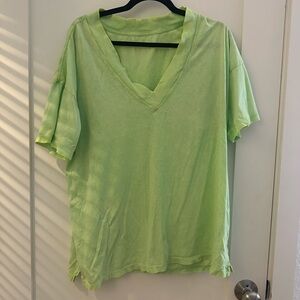 Aerie Green Boxy Relaxed T-Shirt
